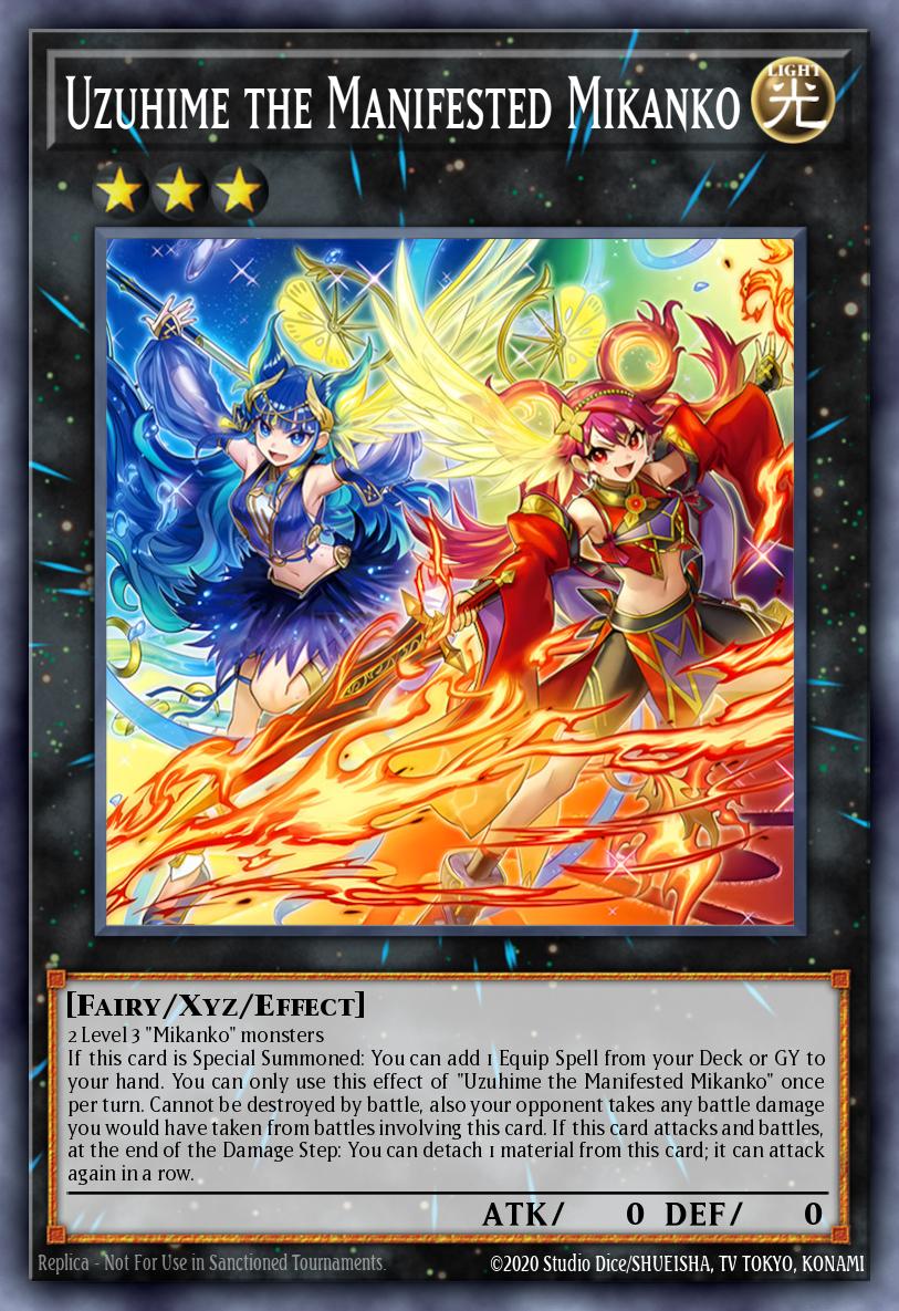 Uzuhime the Manifested Mikanko MZMU-EN018