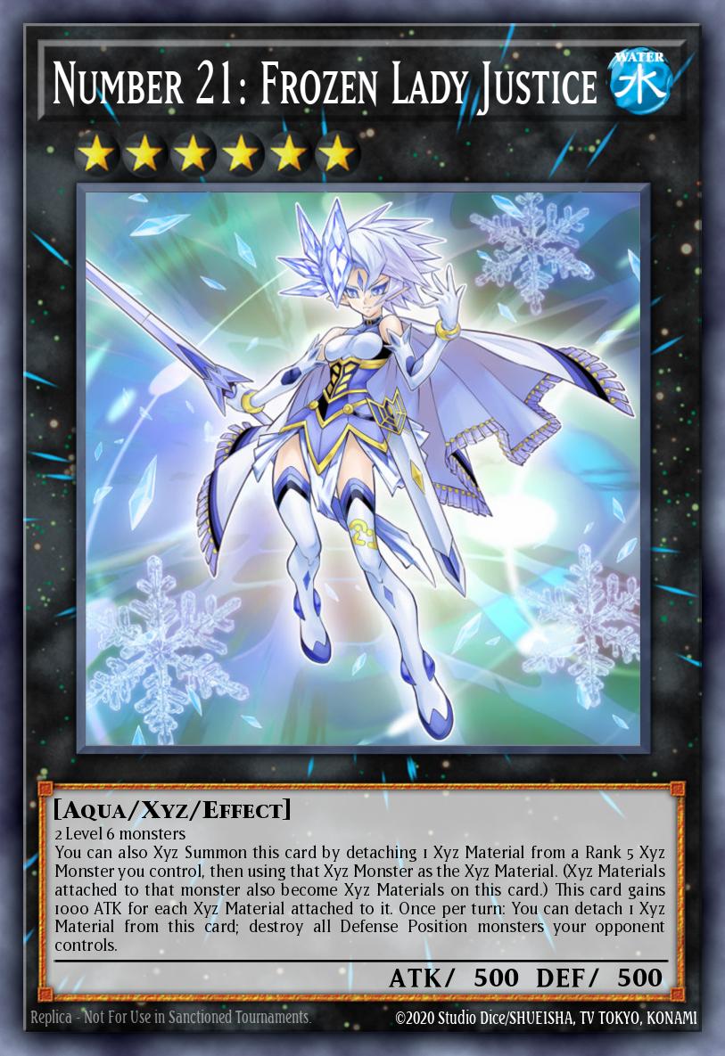 Number 21: Frozen Lady Justice PGL2-EN018
