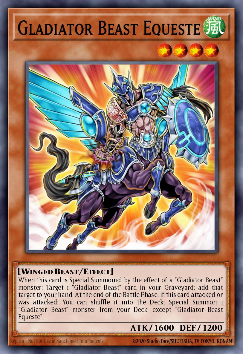 Gladiator Beast Equeste LCGX-EN251