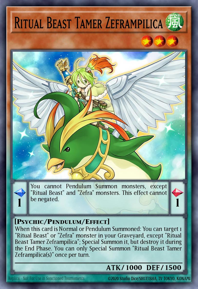 Ritual Beast Tamer Zeframpilica CROS-EN028