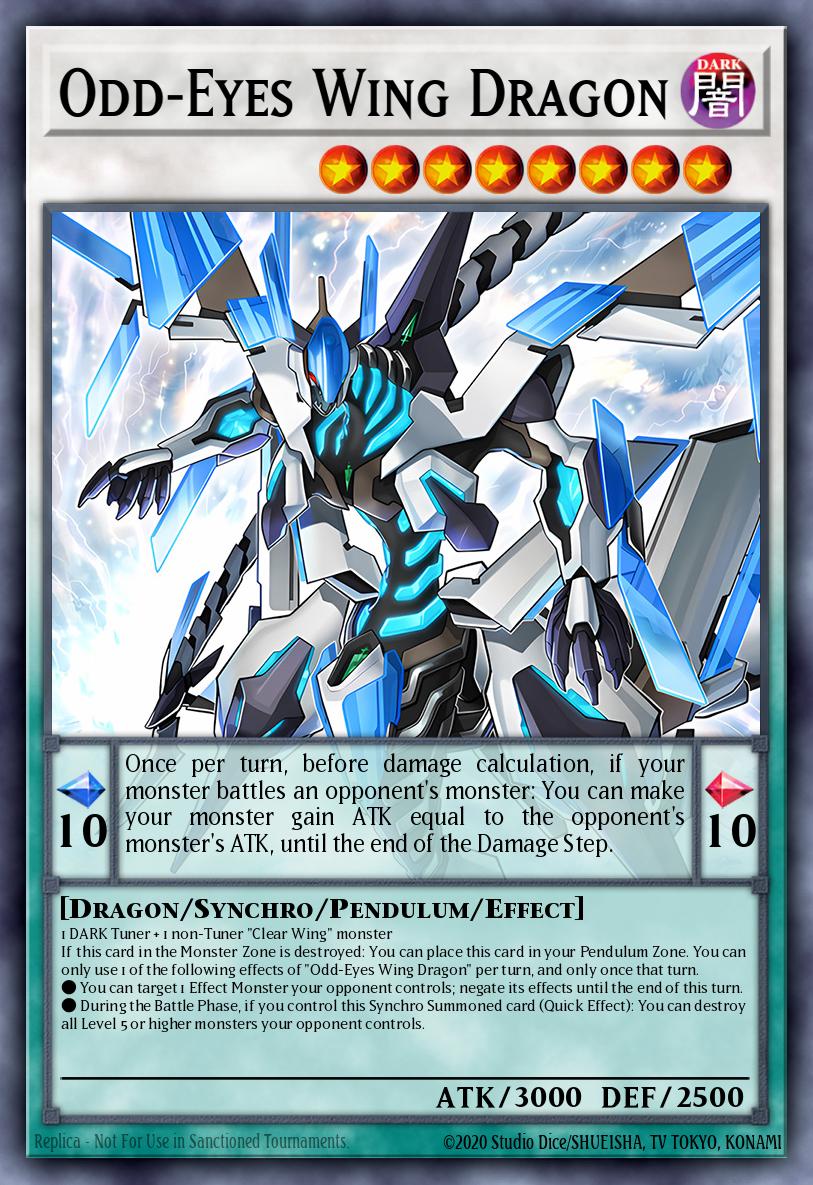 Odd-Eyes Wing Dragon DIFO-EN098