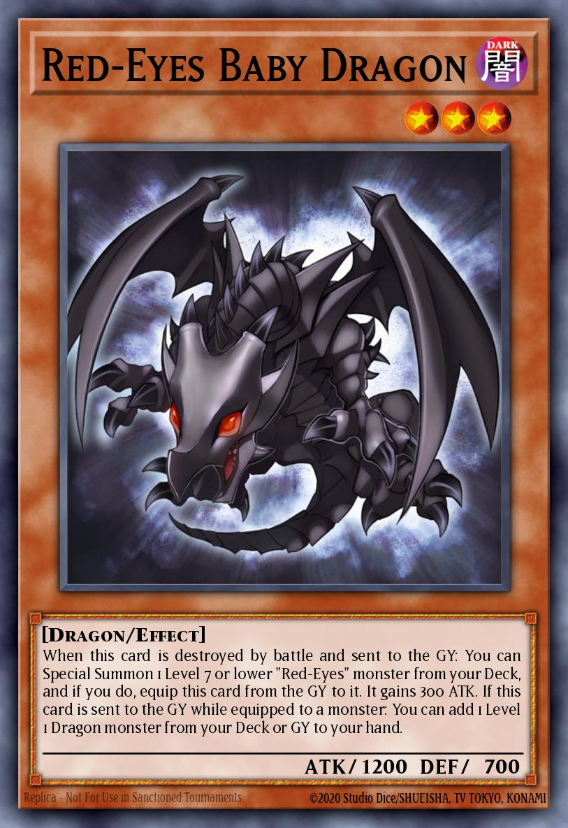 Red-Eyes Baby Dragon LEDU-EN001