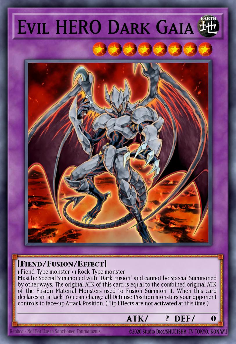 Evil HERO Dark Gaia DP06-EN010