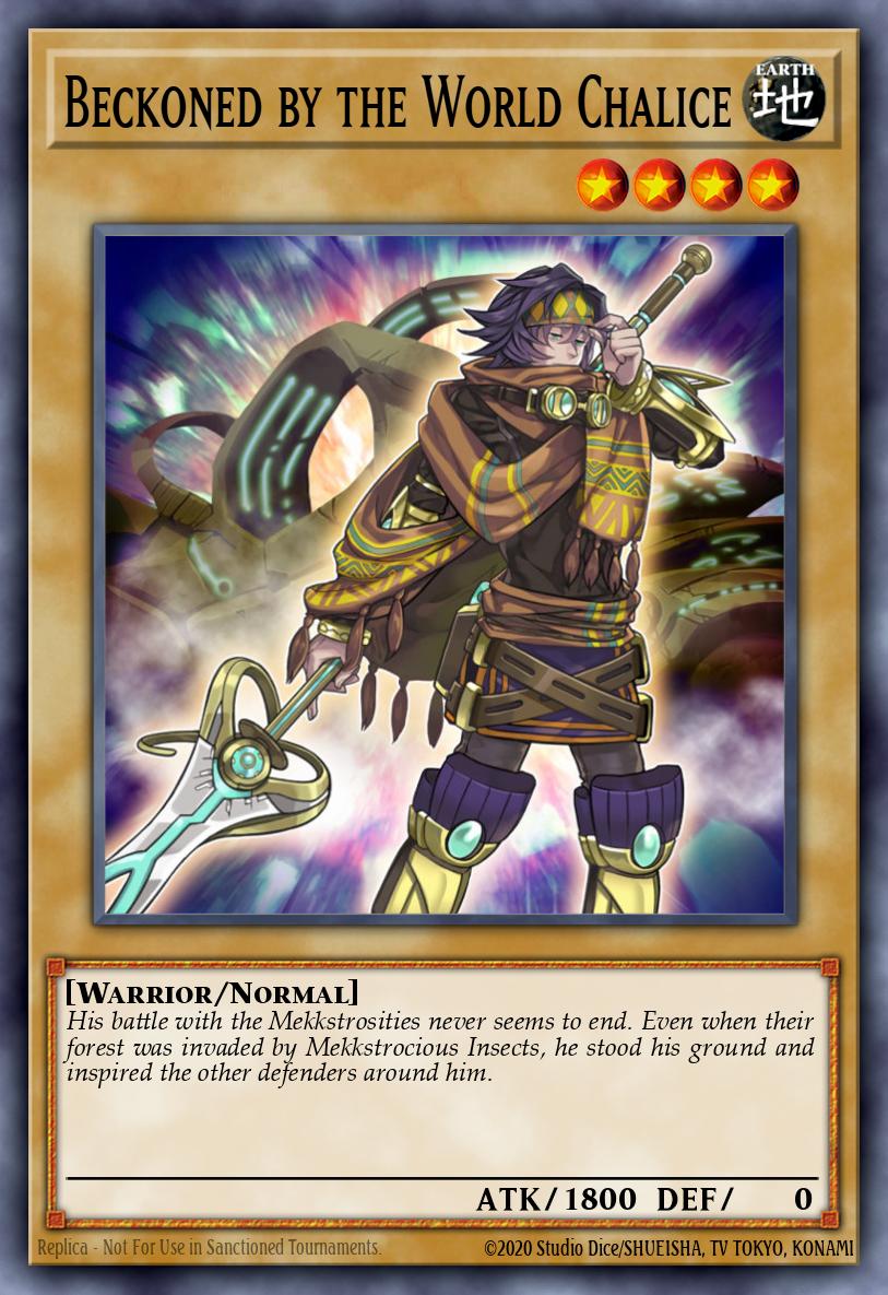 Beckoned by the World Chalice MP18-EN046