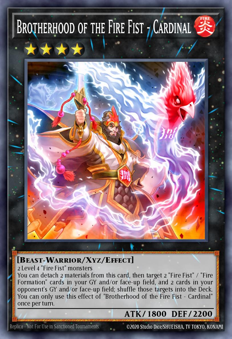 Brotherhood of the Fire Fist - Cardinal MP14-EN031