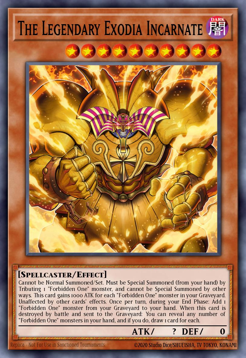 The Legendary Exodia Incarnate BLTR-EN051