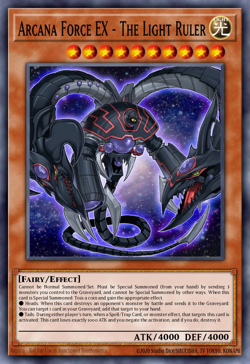 Arcana Force EX - The Light Ruler DT06-EN002