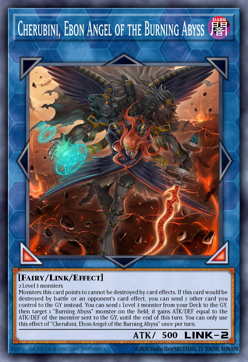 Cherubini, Ebon Angel of the Burning Abyss MP20-EN096