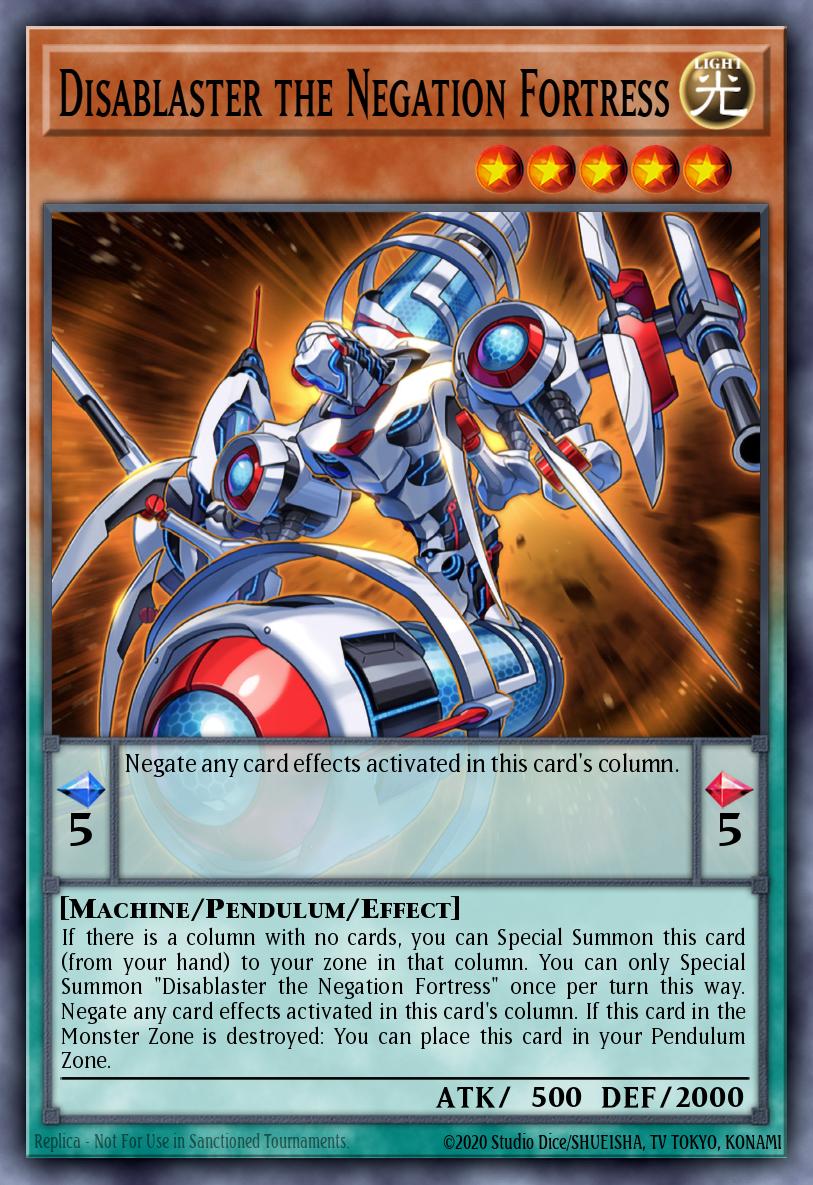 Disablaster the Negation Fortress MP25-EN084