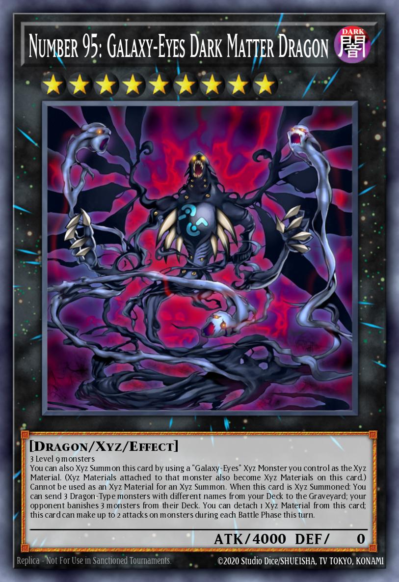 Number 95: Galaxy-Eyes Dark Matter Dragon MP25-EN300