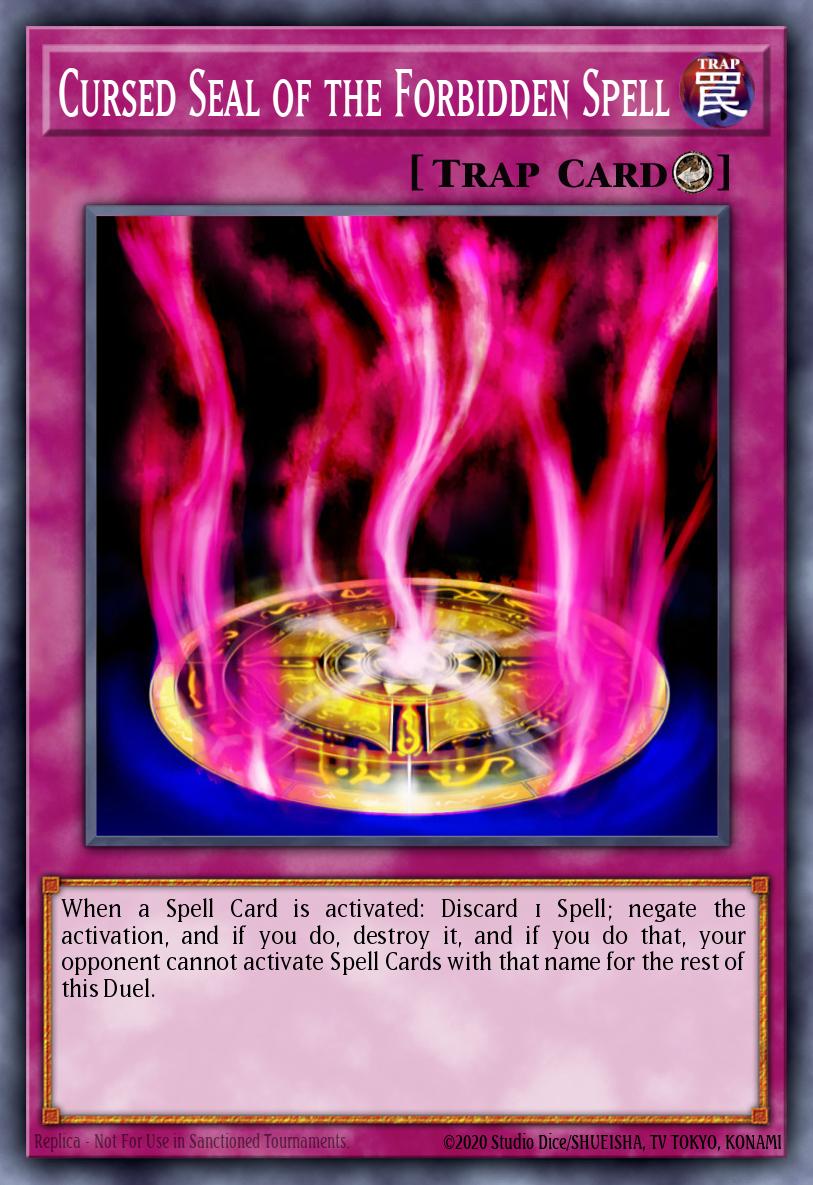 Cursed Seal of the Forbidden Spell AP06-EN028