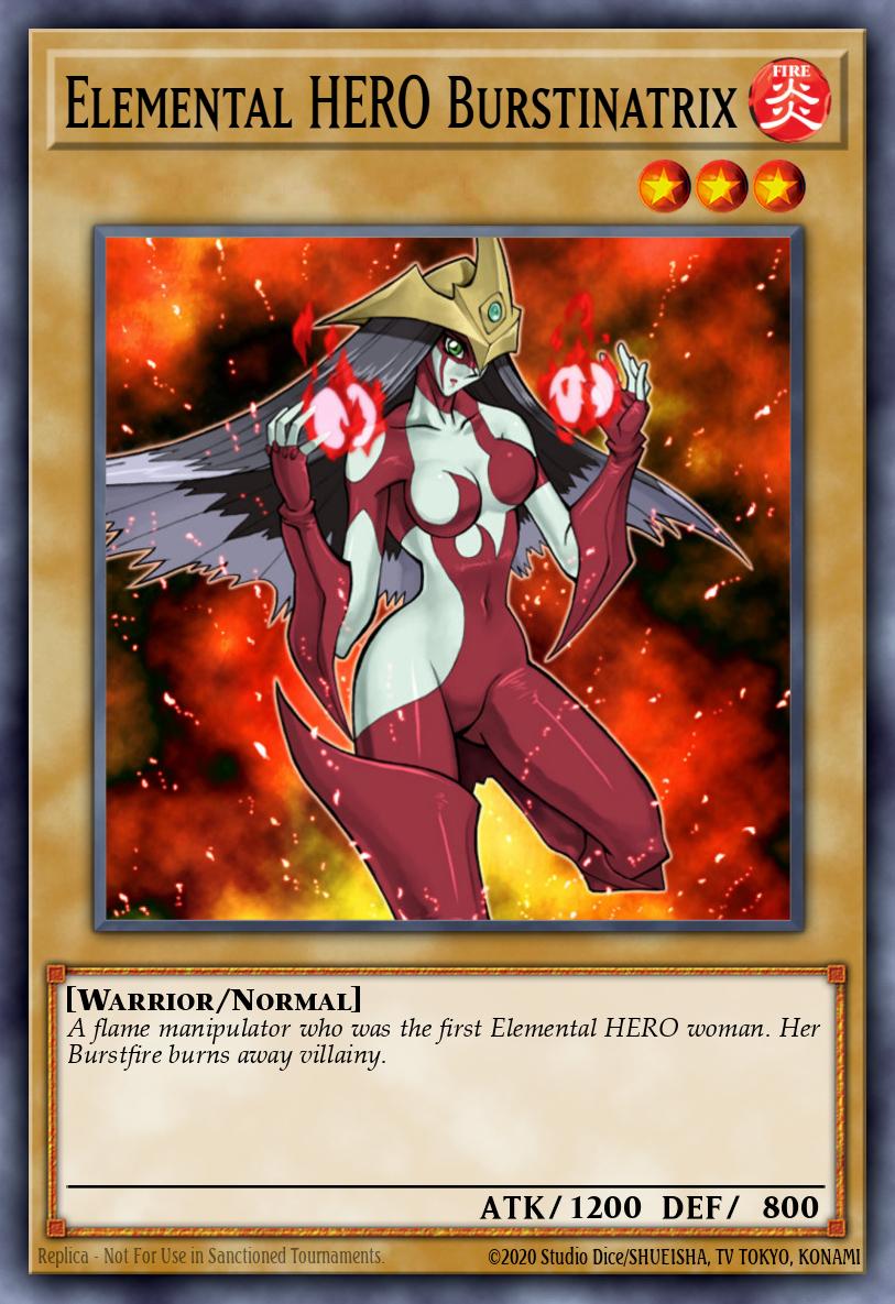 Elemental HERO Burstinatrix DR3-EN182