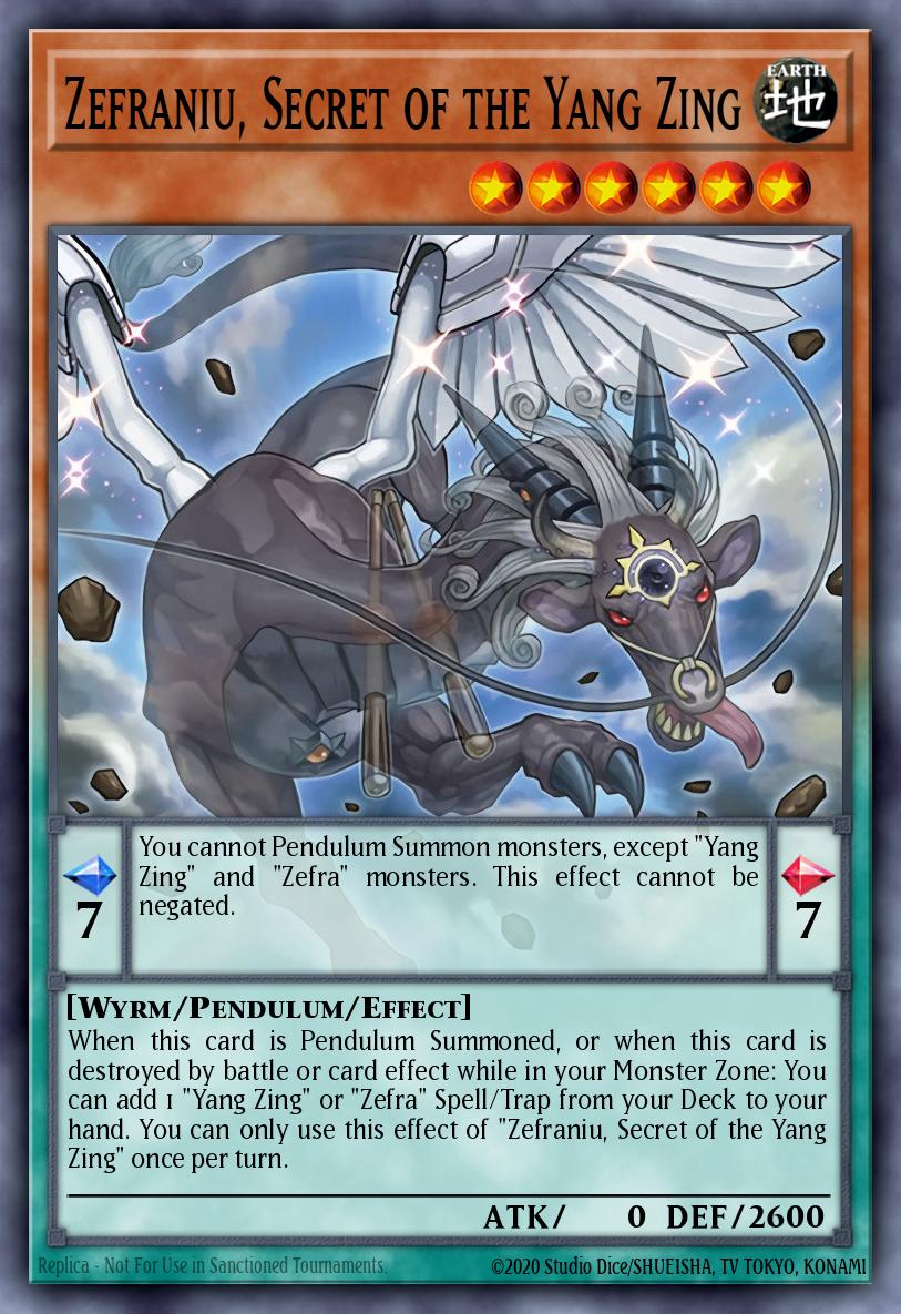 Zefraniu, Secret of the Yang Zing CROS-EN025