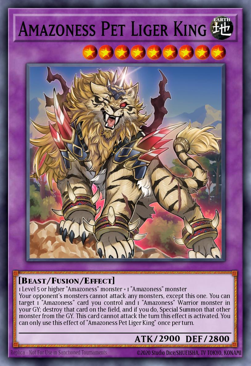 Amazoness Pet Liger King MP23-EN224