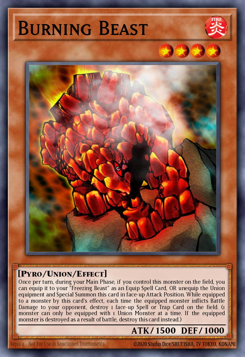 Burning Beast DR1-EN071