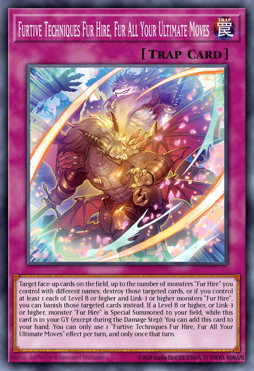Furtive Techniques Fur Hire, Fur All Your Ultimate Moves BPRO-EN075