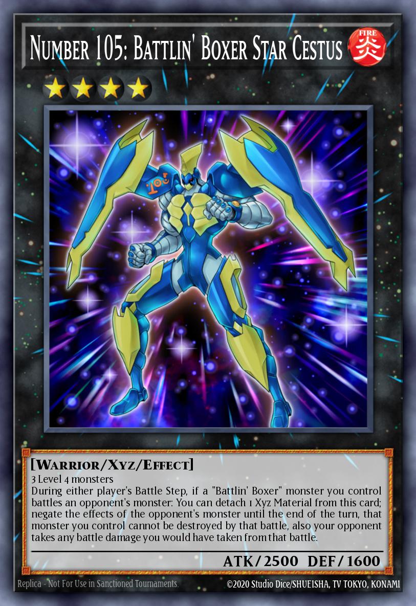 Number 105: Battlin' Boxer Star Cestus MP14-EN028