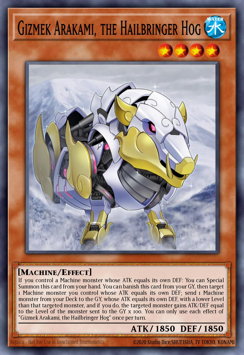 Gizmek Arakami, the Hailbringer Hog MP22-EN133