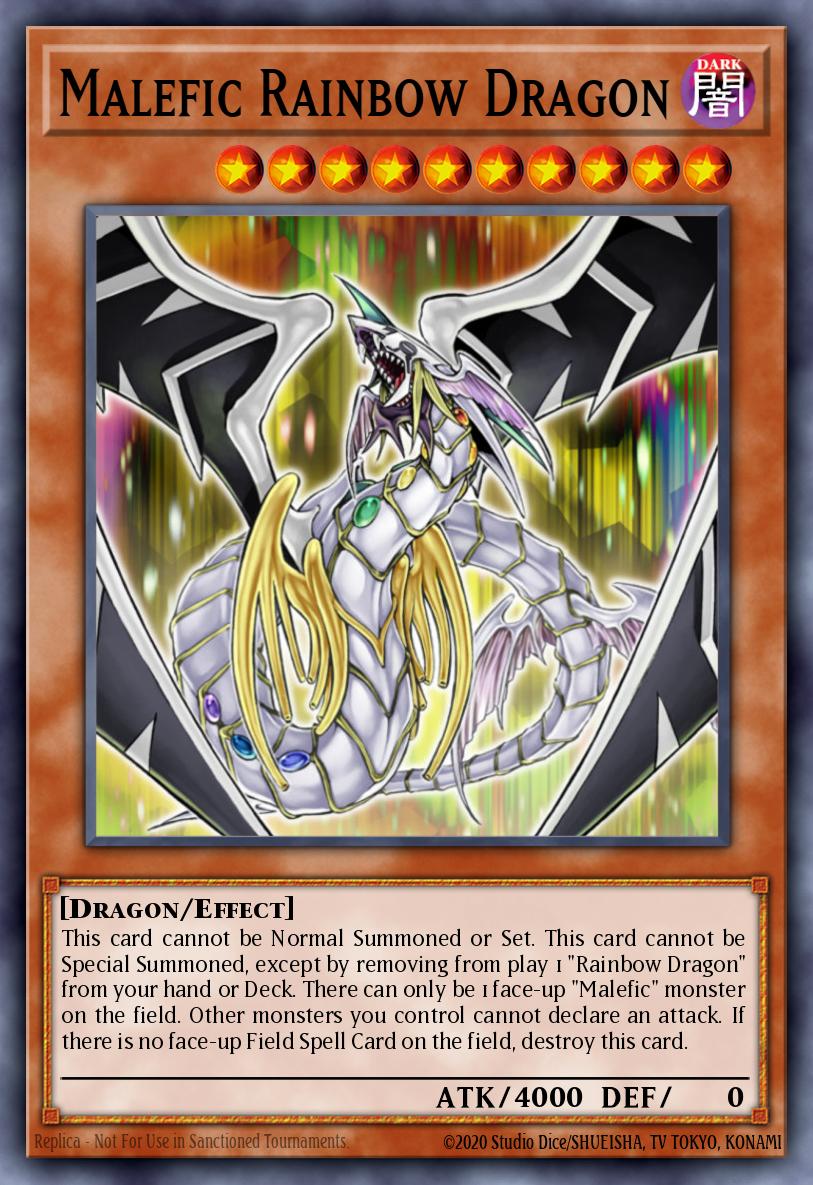 Malefic Rainbow Dragon YMP1-EN005