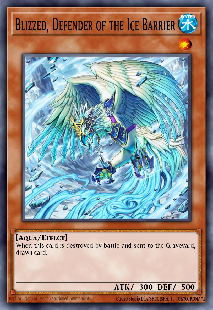 Blizzed, Defender of the Ice Barrier DT01-EN010