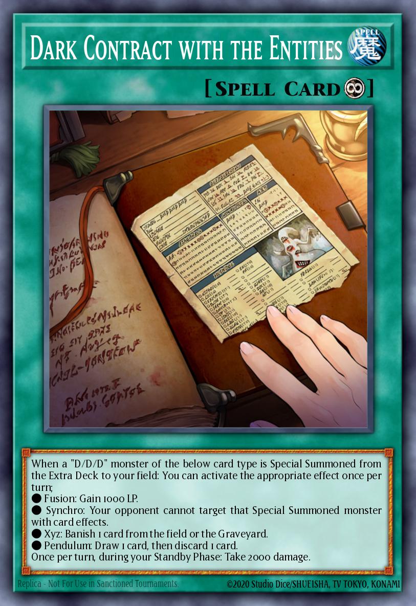 Dark Contract with the Entities MP17-EN239