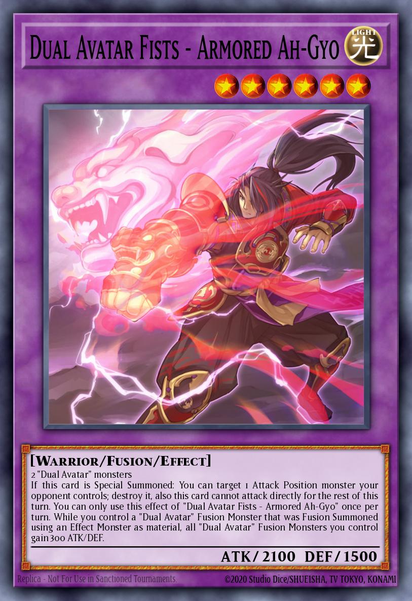 Dual Avatar Fists - Armored Ah-Gyo PHRA-EN032