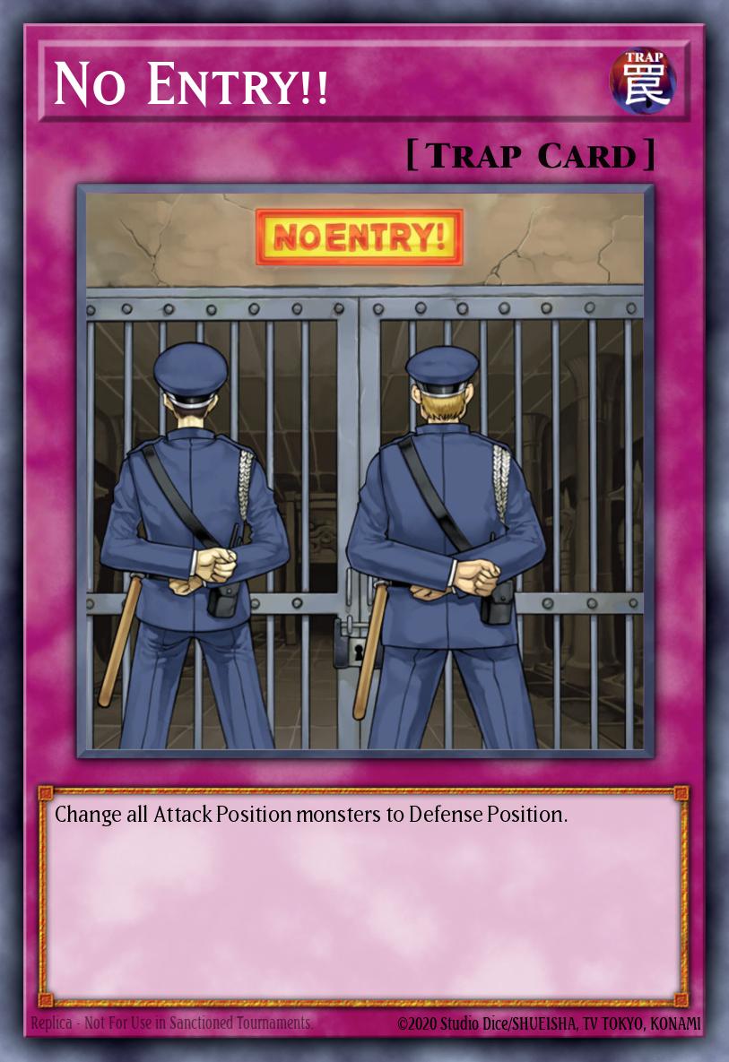 No Entry!! STAX-EN009