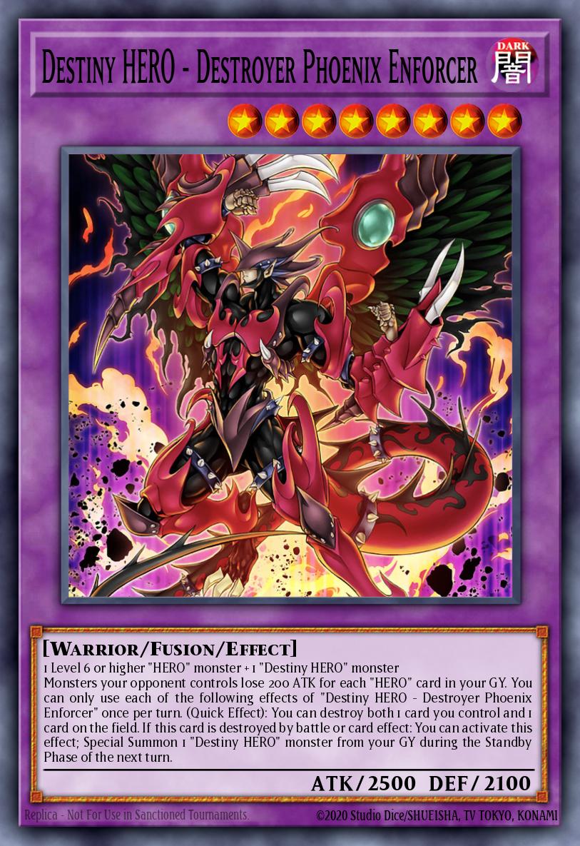 Destiny HERO - Destroyer Phoenix Enforcer MP22-EN209