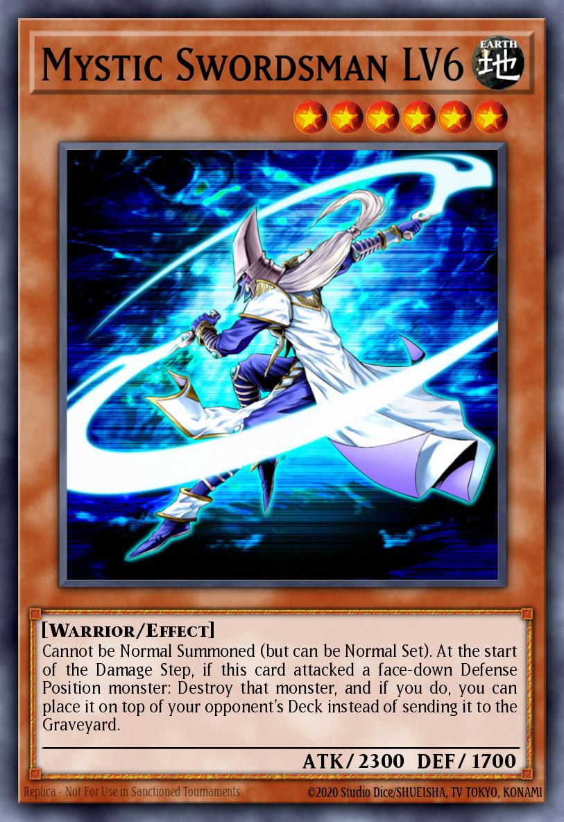 Mystic Swordsman LV6 DR3-EN068