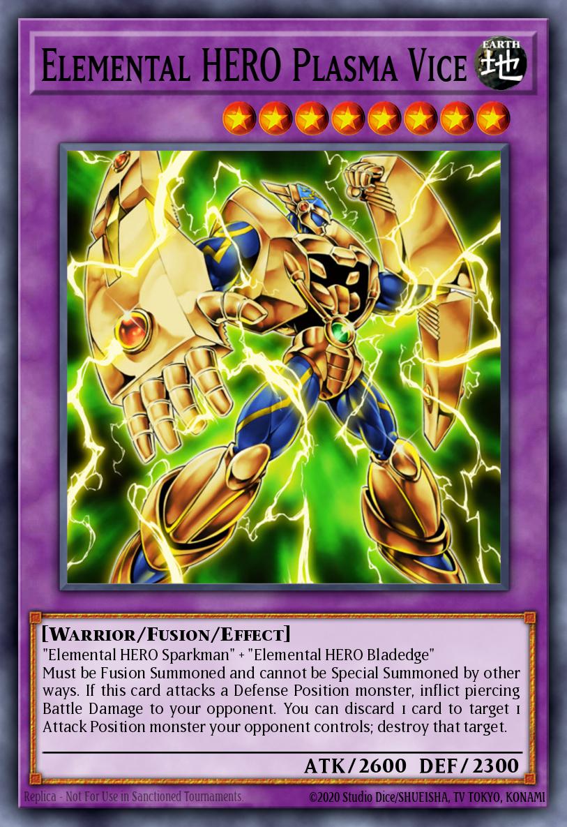 Elemental HERO Plasma Vice CT04-EN006