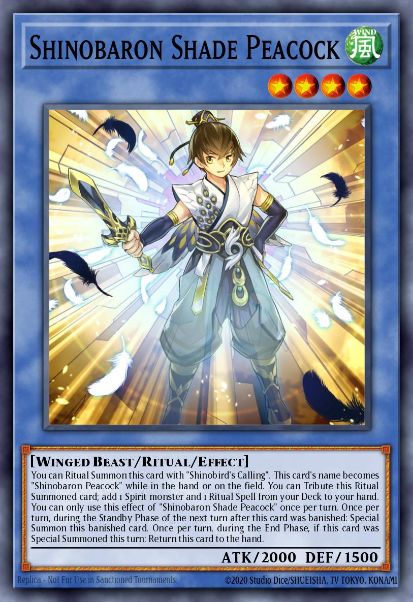 Shinobaron Shade Peacock AGOV-EN029