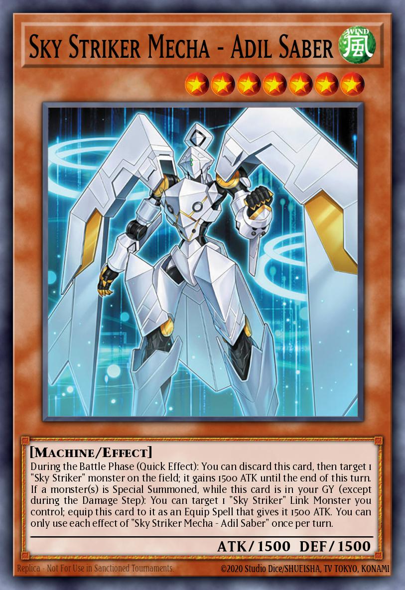 Sky Striker Mecha - Adil Saber L26D-ENS04