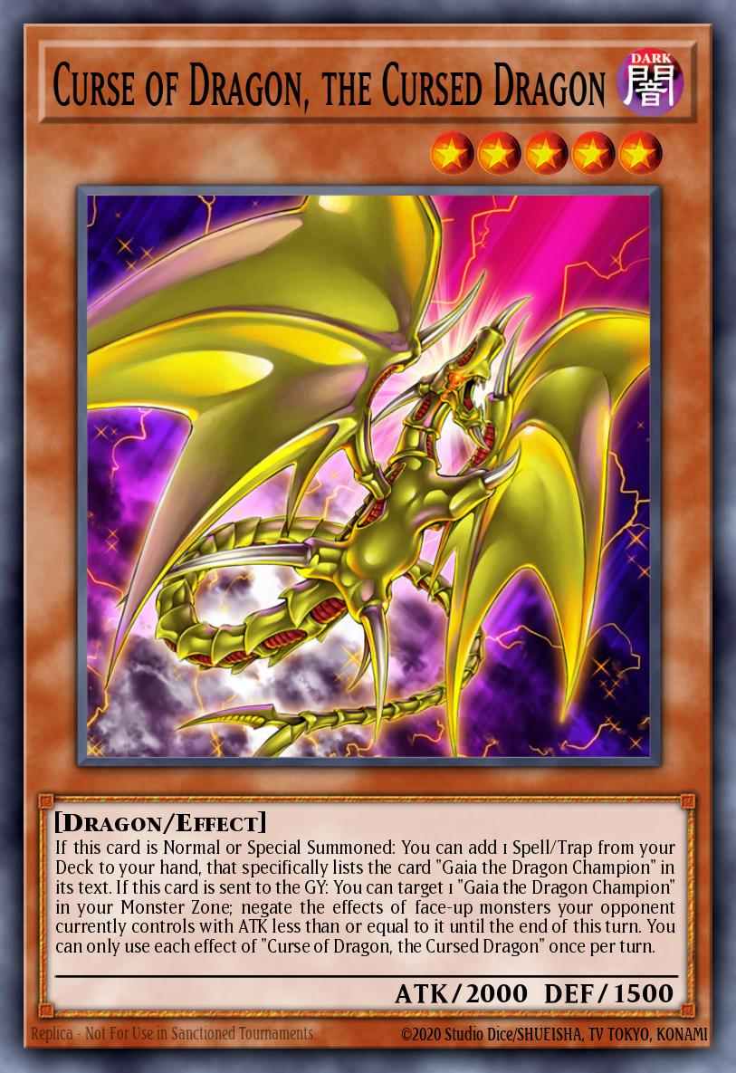 Curse of Dragon, the Cursed Dragon MP21-EN098