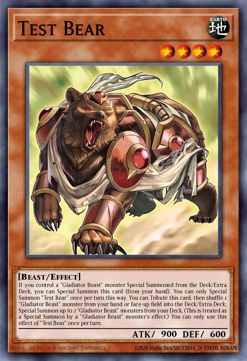 Test Bear SUDA-EN018