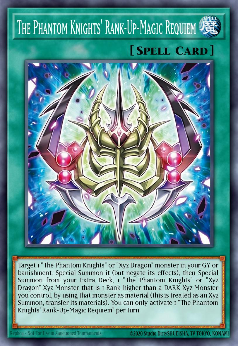 The Phantom Knights' Rank-Up-Magic Requiem CORI-EN057
