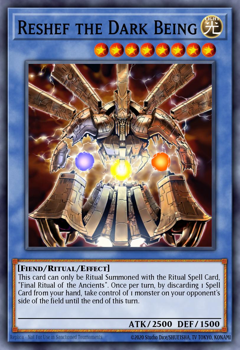 Reshef the Dark Being DR3-EN213