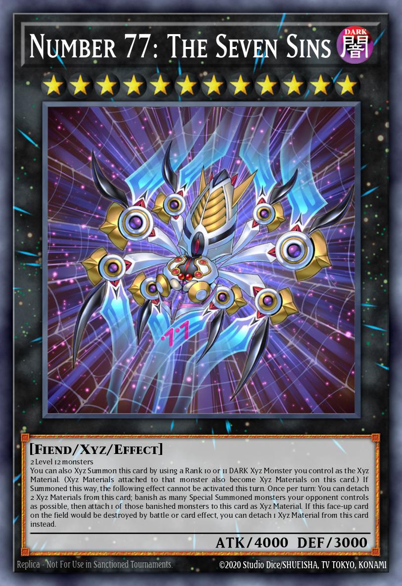 Number 77: The Seven Sins BLC1-EN038