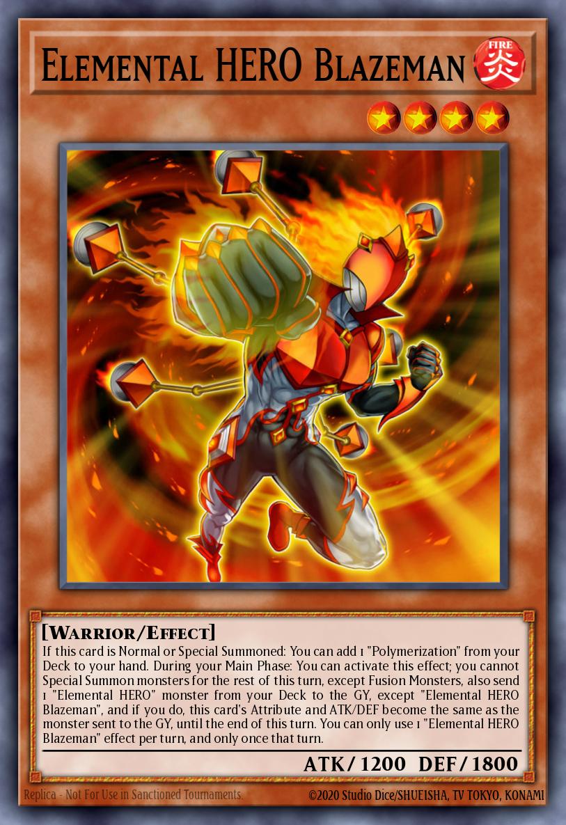 Elemental HERO Blazeman LEHD-ENA16