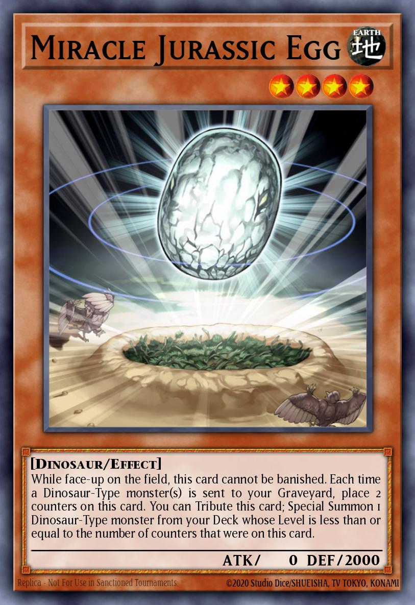 Miracle Jurassic Egg SR04-EN011