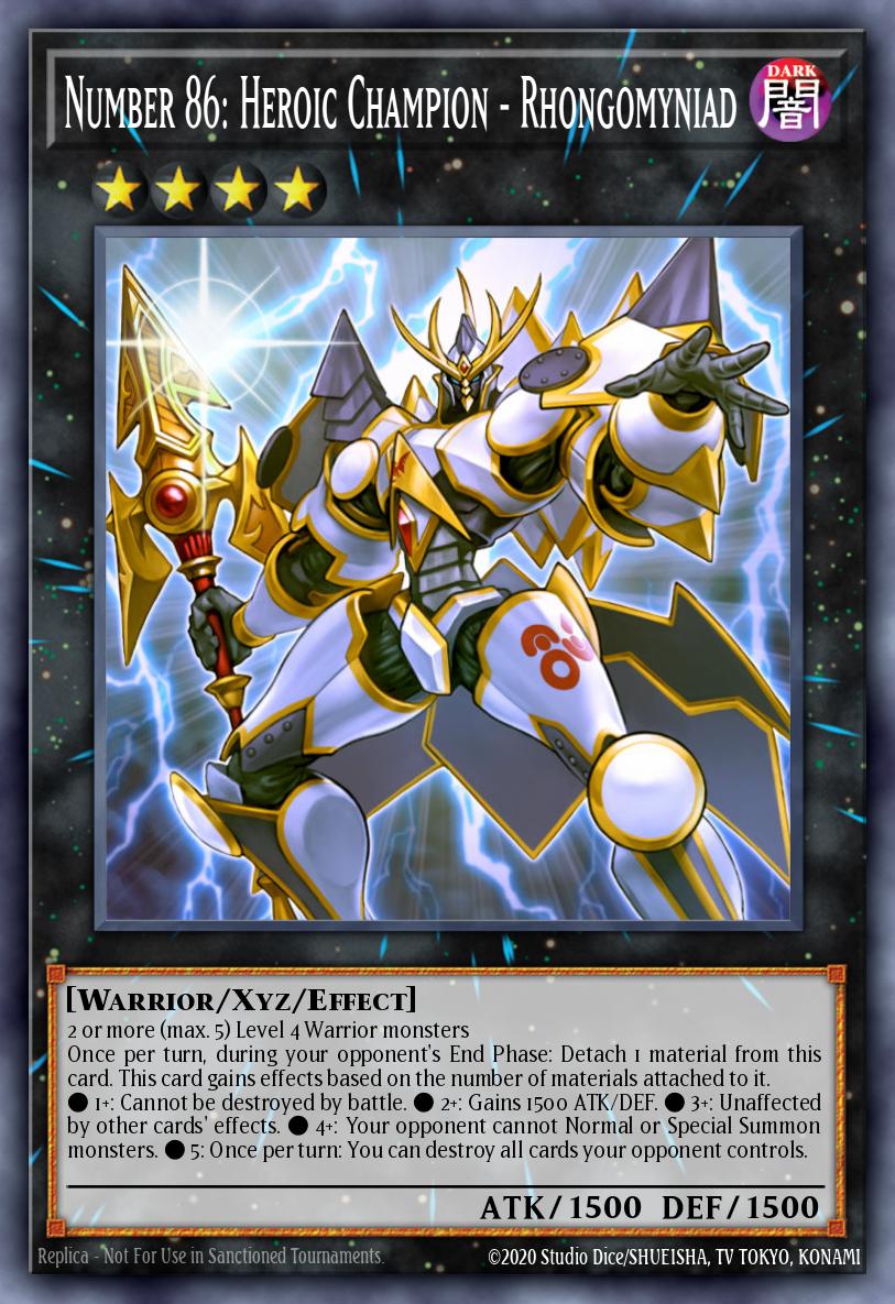 Number 86: Heroic Champion - Rhongomyniad LEHD-ENC37