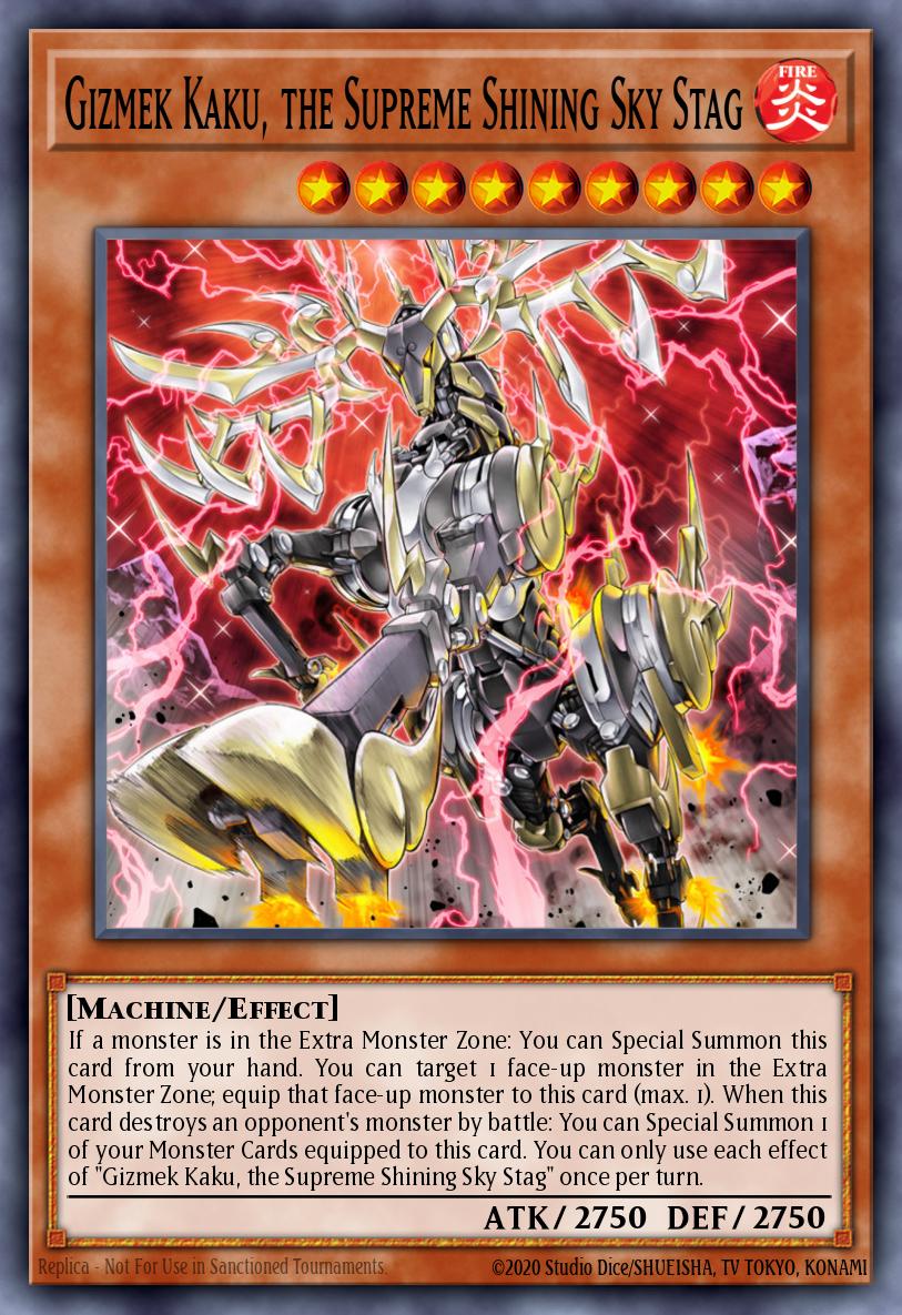 Gizmek Kaku, the Supreme Shining Sky Stag MP21-EN007