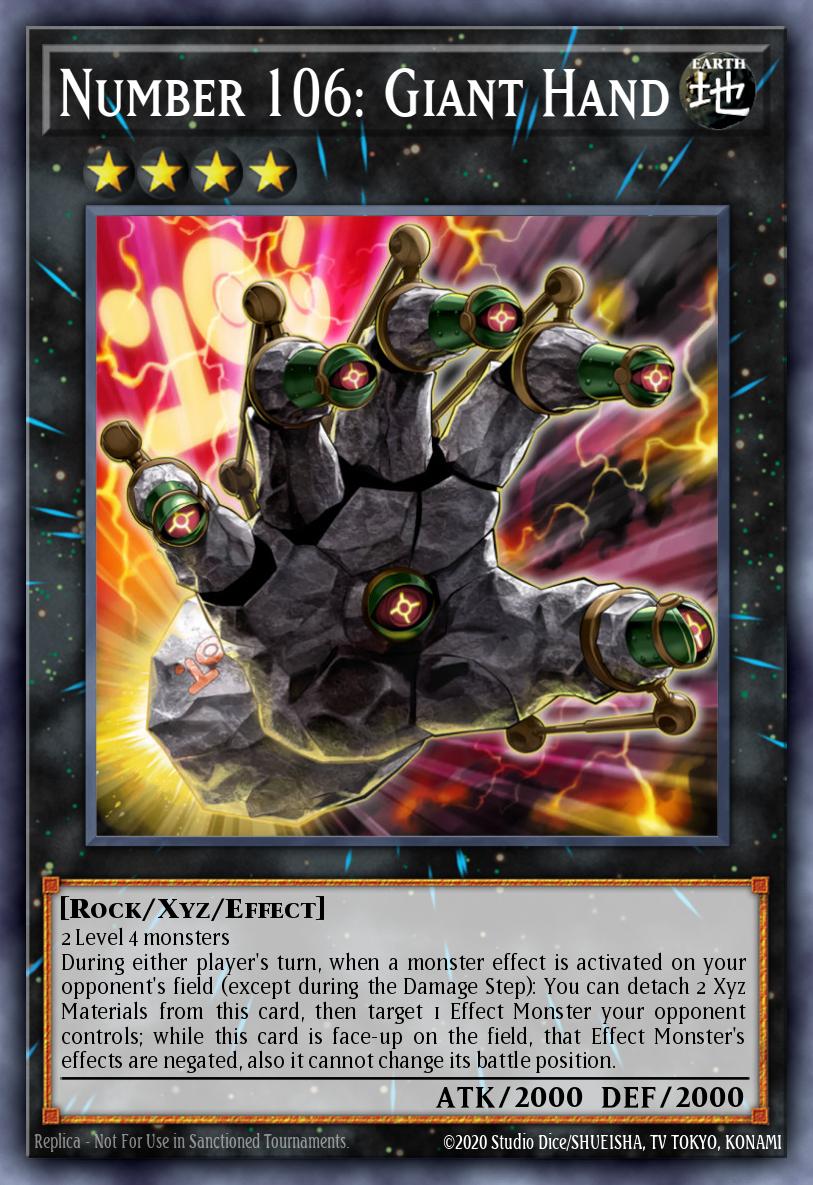 Number 106: Giant Hand LED9-EN053