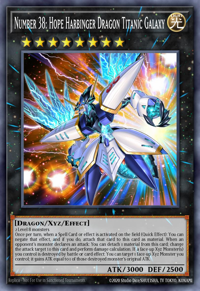 Number 38: Hope Harbinger Dragon Titanic Galaxy RA02-EN036