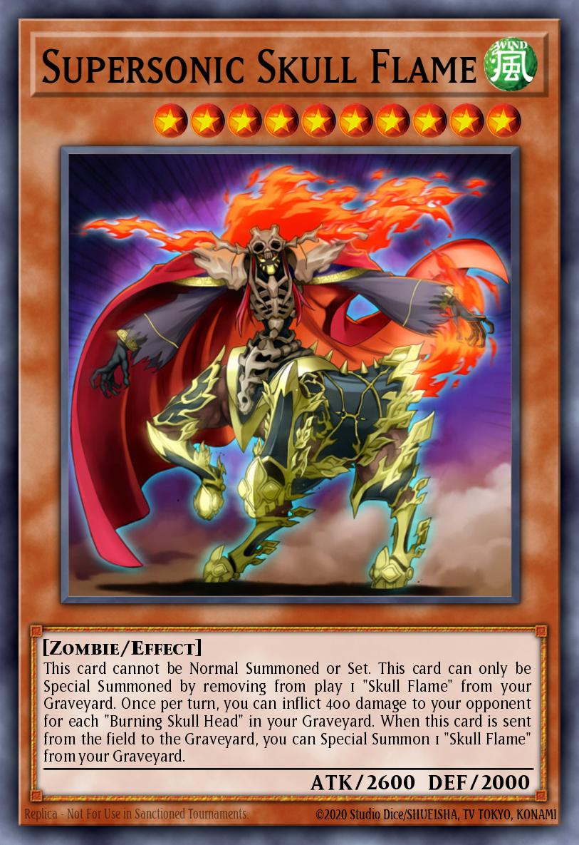Supersonic Skull Flame WB01-EN001