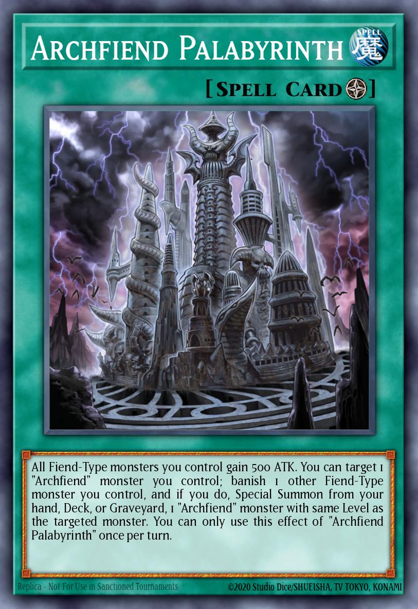 Archfiend Palabyrinth MP14-EN105
