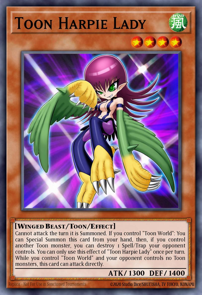 Toon Harpie Lady BLCR-EN066
