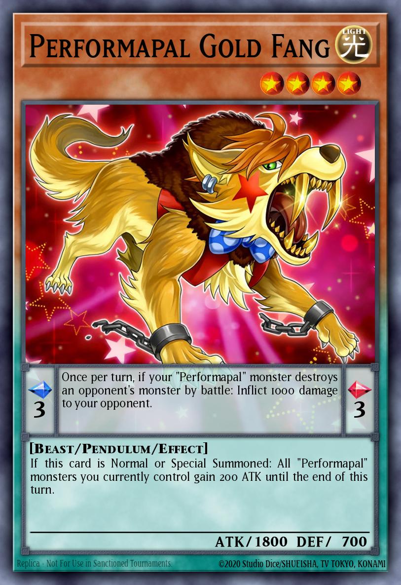 Performapal Gold Fang MP19-EN147