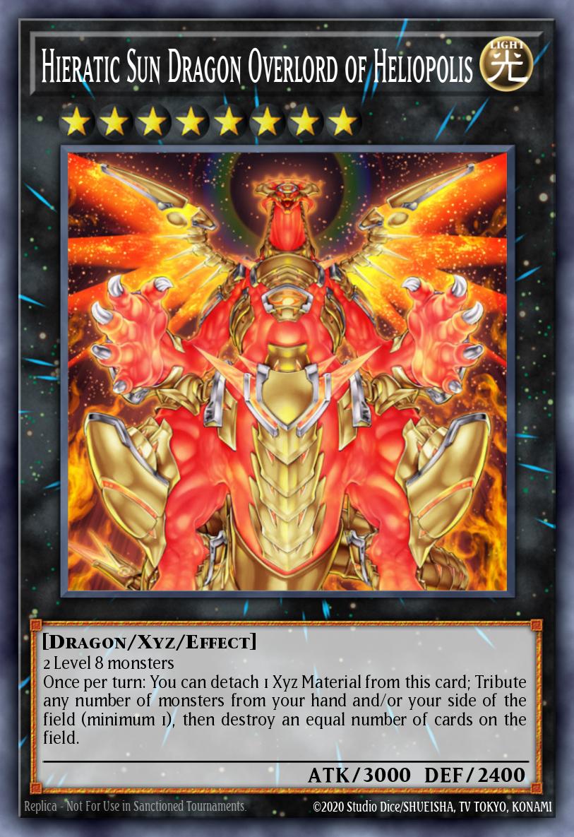 Hieratic Sun Dragon Overlord of Heliopolis CT09-EN004