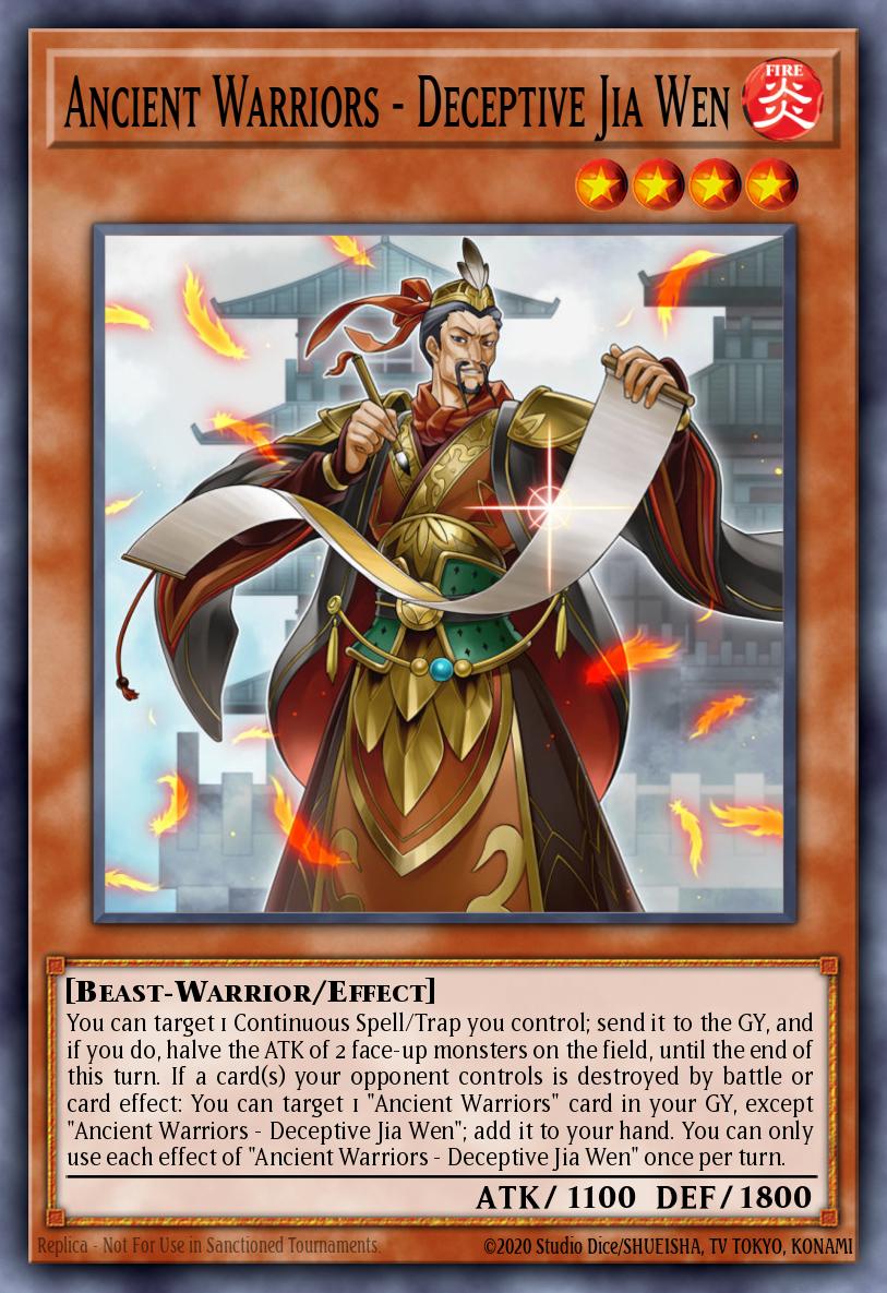 Ancient Warriors - Deceptive Jia Wen ETCO-EN022