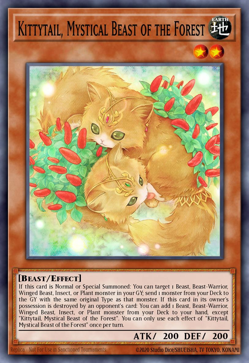 Kittytail, Mystical Beast of the Forest MP24-EN205